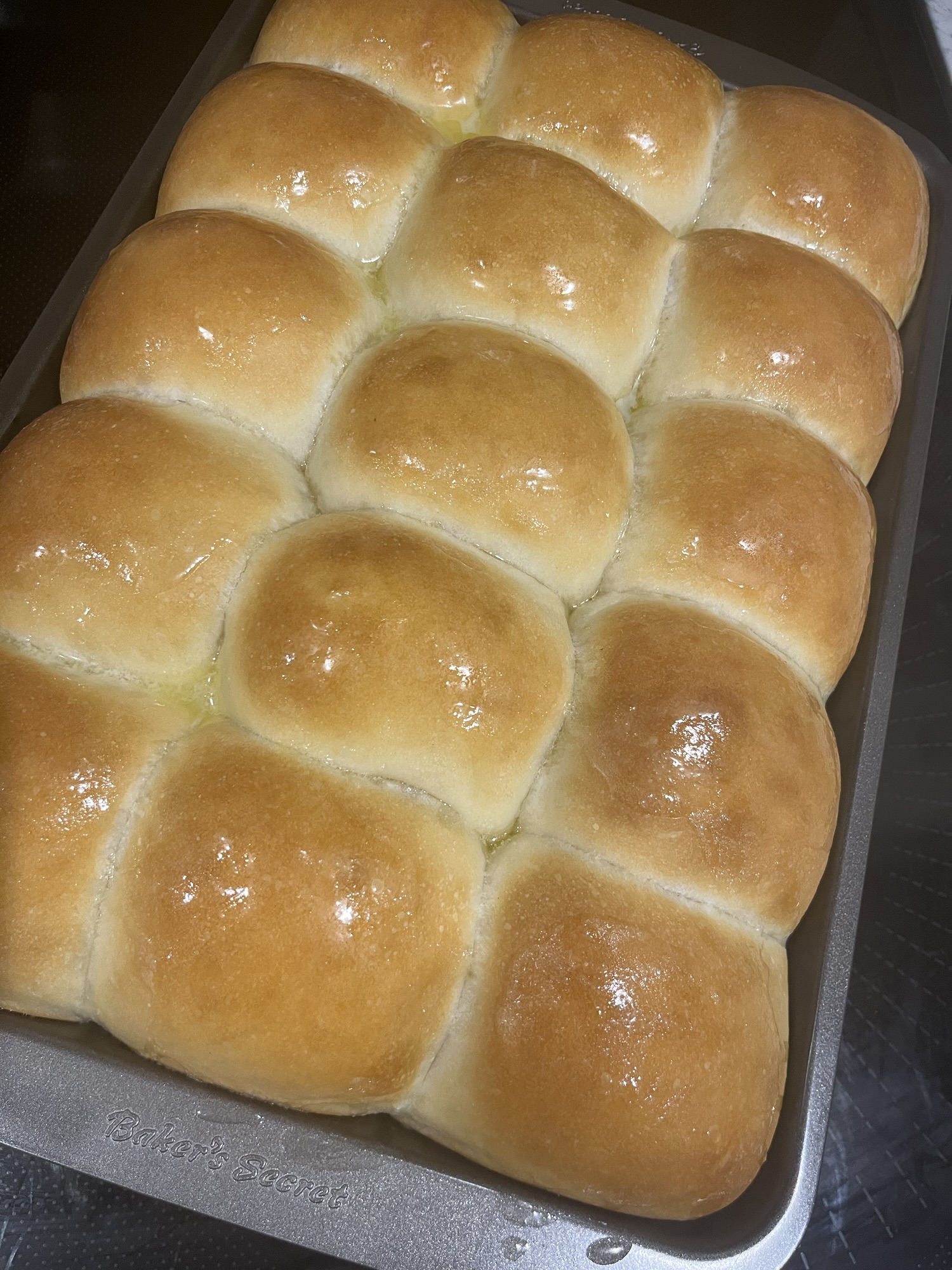 Soft & Fluffy Sourdough Dinner Rolls